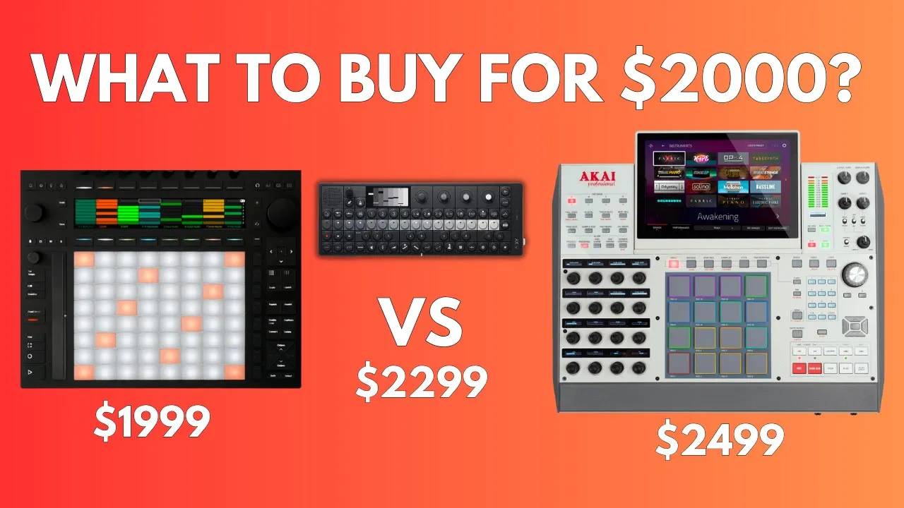 OP-XY vs Push 3 vs MPC X SE: Ultimate $2000+ Groovebox Shootout!