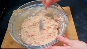Овощьные котлеты с фаршем.