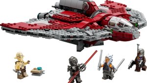 обзор на lego star wars шаттл Асоки Тано T6 75362