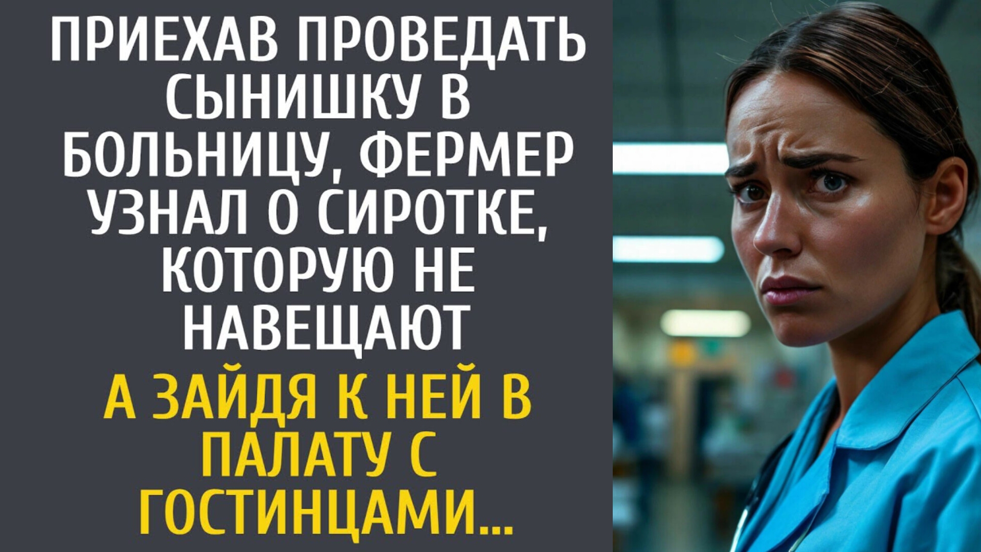 ПРИЕХАВ В БОЛЬНИЦУ, ФЕРМЕР СЛУЧАЙНО УЗНАЛ О СИРОТКЕ / ИСТОРИЯ ИЗ ЖИЗНИ / РАССКАЗ ИЗ ЖИЗНИ смотреть онлайн