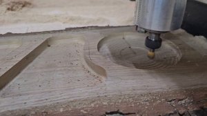 Обработка дуба на cnc_M.3.4.10090 Makita+самая дешевая пальчиковая фреза