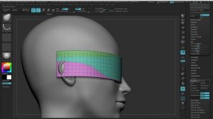 zbrush safety glasses base mesh 01