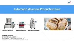 Automatic halal arabic date paste maamoul machine