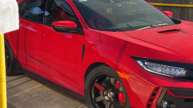 Volk Racing TE37 SL Black Edition III on Honda Civic Type R
