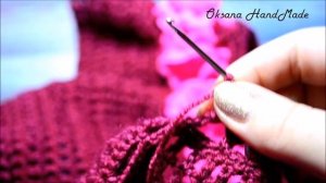 Жилетка крючком для девочки. Мастер класс. Часть 2/2