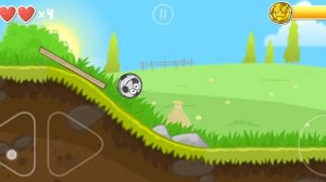 Пасхалка в Red ball 4 2 уровень