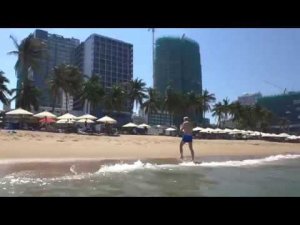 городской пляж Нячанг 13 апреля 2018