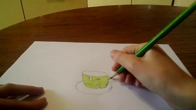 Рисуем "ЧАШЕЧКУ КОФЕ"