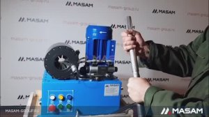 Пресс радиальный обжимной для редуцирования труб квадратного и круглого сечения PB-80