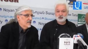 Турецкая делегация турецкий деятель турок расплакался в Армения в День Геноцида Армян 24.04.2015