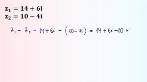 Як відняти два комплексних числа