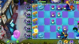 PLANTS VS ZOMBIES 2 NEON MIXTAPE TOUR DAY 28 EASY WALKTHROUGH