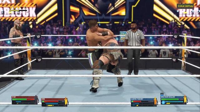 WWE2K24 The Viking Raiders vs A-Town Down Under смотреть онлайн