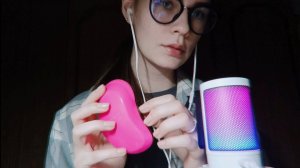 LUNA asmr | Расчешу тебя, заплету косички, неразборчивый шепот, распаковка масла  #asmr #асмр