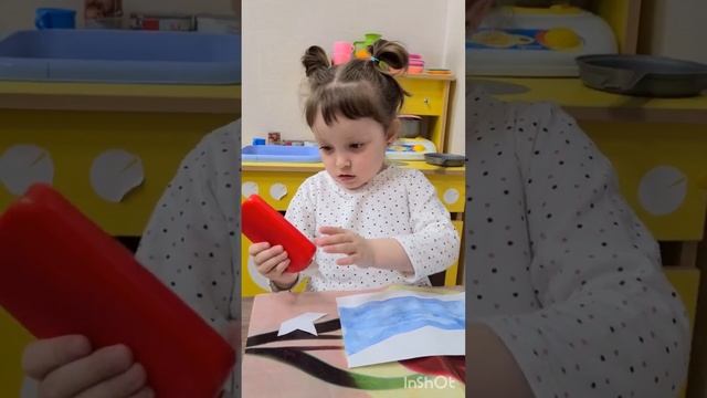 ☺️Изо: "Весенний ручеёк и кораблики"🎨⛵️