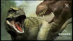 Аллозавр против тираннозавра