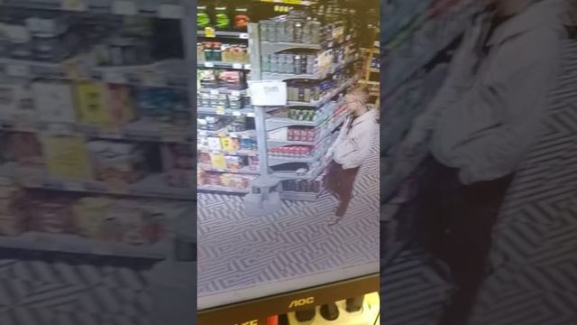 воровство в пятерочке
