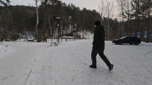 Серебряный лог Икона Спаса Нерукотворного Смотровая площадка "Серебряниковская видовка" перв