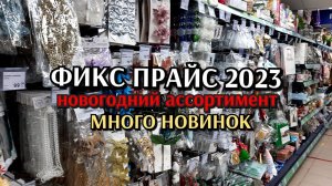 большая закупка / обзор новогоднего фикс прайс /  fixprice / новый год 2023 / Вика