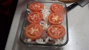 Как вкусно запечь Треску!Сочная Треска из Духовки с Помидорами!