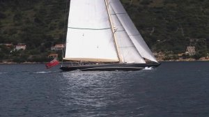 Парусная яхта SHAMROCK V единственная в мире деревянная яхта J-CLASS |4K | музыка в стиле эмбиент