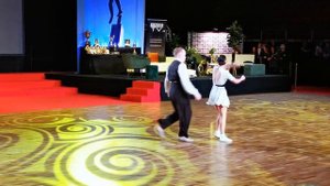 Nils och Bianca, Lindy hop showcase SM 2019