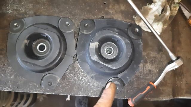 Опоры передних стоек Ниссан Кашкай фирмы Фебест смотреть онлайн