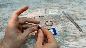 Замена ремкомплекта для переборки входного штуцера кофемашины Saeco Philips 20232804  Короткое виде