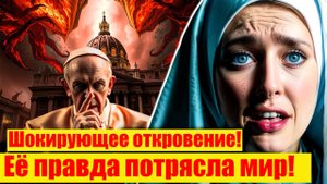 ДОСТАТОЧНО! Бывшая монахиня РАСКРЫВАЕТ секреты католической церкви!