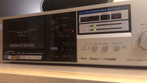 FISHER CR-35 stereo cassette deck