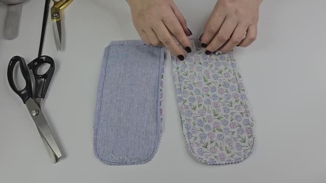 Из остатков ткани шью подарки своим друзьям/ Швейный проект смотреть онлайн