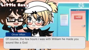 How the Aftons found out that William and henry were dating||Part 7||My A.U||