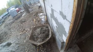Утеплённая отмостка. Глиняный замок