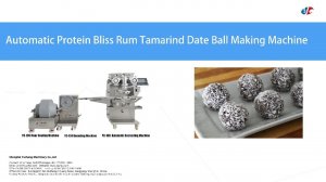 Automatic Protein Date Bliss Tamarind Rum Date Ball Machine