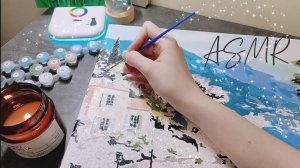 LUNA asmr | Рисую картину по номерам, неразборчивый шёпот