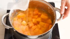 Тыквенный суп-крем пошаговый рецепт