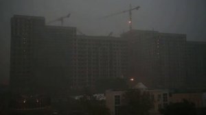 Ливень в Москве. Torrential rain in Moscow. 30.06.17