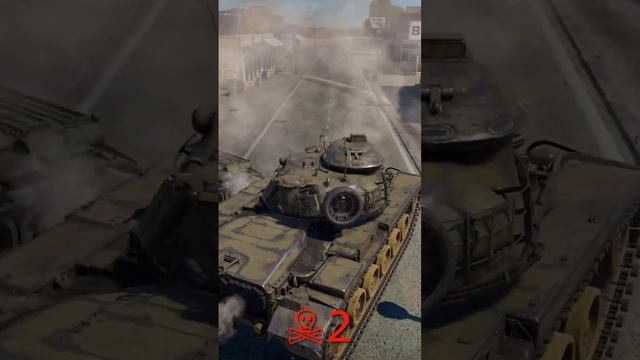 M60 War Thunder 1 vs3 #танки #вартандер #warthunder