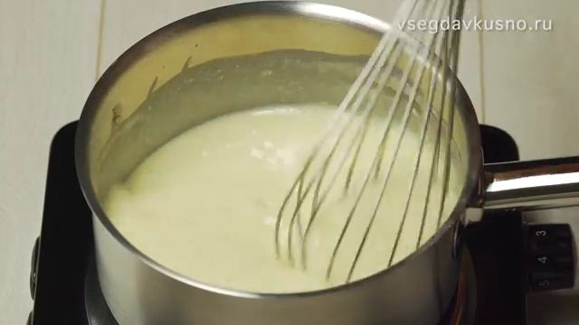 Классический соус бешамель пошаговый рецепт