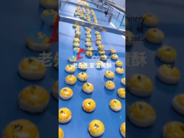 全自动蛋黄酥生产线 Full Automatic Puff Pastry machine production line