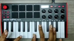 Soodhu Kavvum BGM on AKAI MPK MINI MK3 | Audio from FL Studio