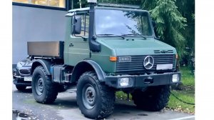 Unimog 1400 на капитальном ремонте!  Часть 1.  Встреча...