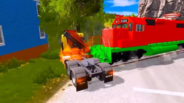 Супергерои На Мотоциклах Едут Над Морем По Мосту Ужина и Человека-Паука GTA 5