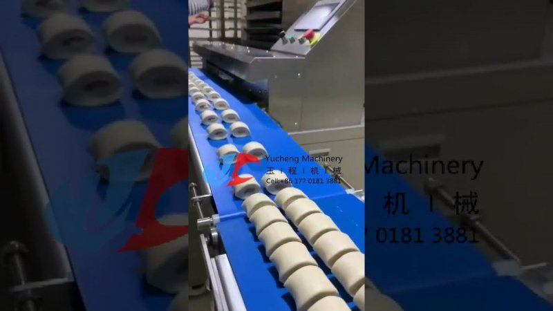 Automatic loaf toast bread machine forming processing production line