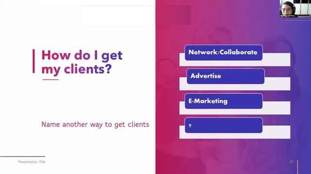 LOO MENG GEE on CAN MY EXPERTISE BE TURNED INTO A BIZ смотреть онлайн