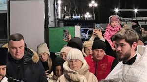 2025г. Железноводск. Освящение воды и окунание
