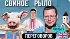 Украина обречена, на страшный мир. Со свиным рылом. М.Чаплыга