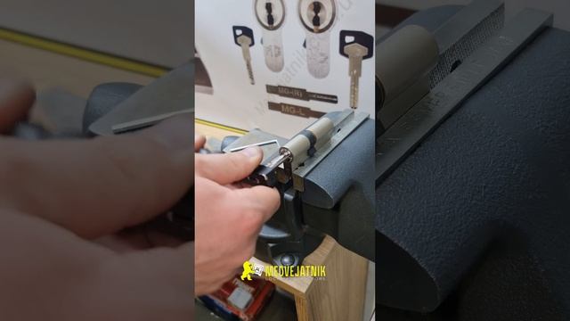 Самоимпресия для замков #KALE Kilit двух рядка 10 пин Medvejatnik.com.ua