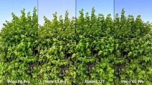 Poco F6 Pro vs Poco X6 Pro vs Xiaomi 13T vs Redmi Note 13 Pro Plus Camera Test