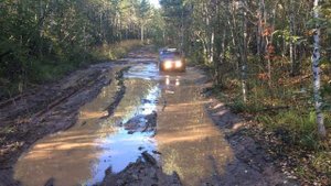 Нива по бездорожью